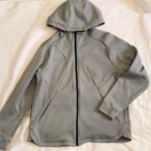 Zella Men’s Activewear Gray Zip-Up Hoodie